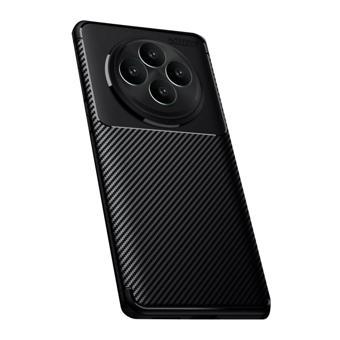 Oppo Reno 11 FS Kılıf Focus Carbon Desen Silikon Kapak
