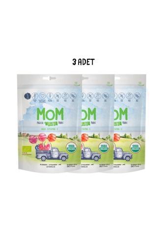 Mom Organik Lolipop (Çilek, Karpuz, Yaban Mersini) 3'lü Paket