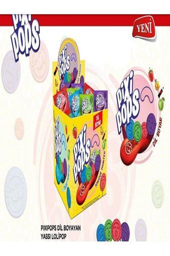 Paraply Home Pixi Pops 6,2 Gr. Dil Boyayan Lolipop Şeker 150 Adet