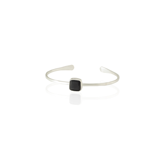 Kadir Jewellery Zirkon Taşlı Ayarlanabilir 925 Ayar Gümüş Kaplama Bilezik