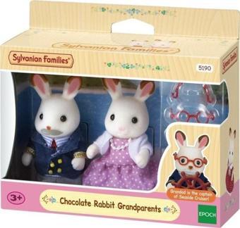 Sylvanian Families Çikolata Kulaklı Tavşan Anneanne ve Dede 5190