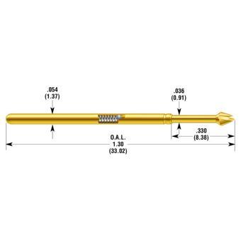 POGO-25L-10-S Test Probe