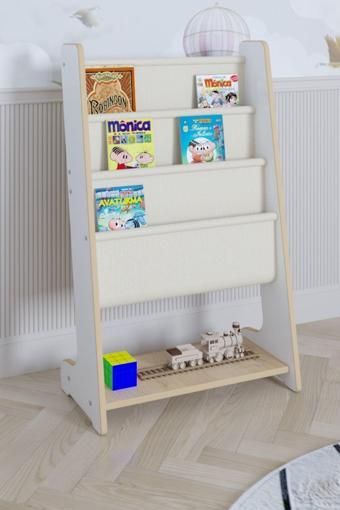 Pofitto Çocuk Kitaplığı , Çocuk Odası Kitap Düzenleyici , Montessori Kitaplık