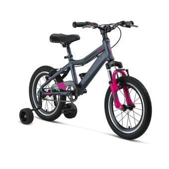 MOSSO WILDFIRE L-16-V KIZ ÇOCUK BİSİKLETİ  255H V 16 JANT ANTRASİT PEMBE
