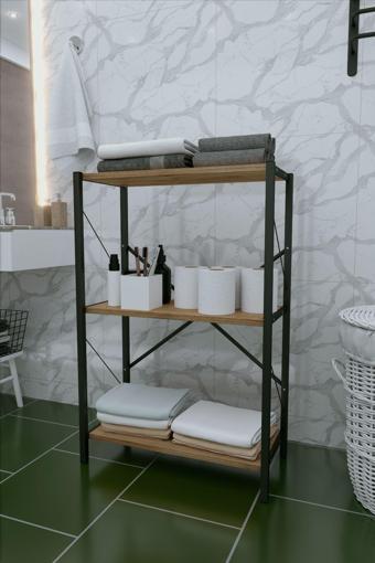 Dizaynmotion 3 Raf Dekoratif Banyo Düzenleyici 