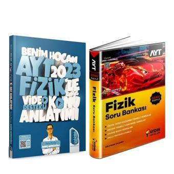 Benim Hocam 2023 AYT Fizik Konu ve Aydın Soru Bankası Seti 2 Kitap - Aydın Yayınları-Eğitim
