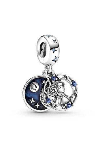 Asafaccessory Star Wars Sallantılı Charm Gümüş Kaplama Mavi Tek Ebat