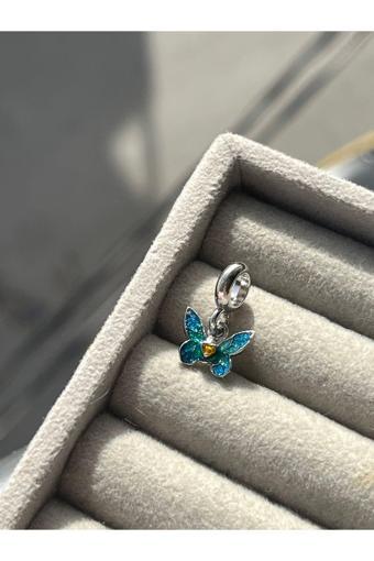 Asafaccessory Büyülü Kelebek Charm Mavi 