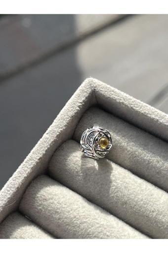 Asafaccessory Sonsuzluk Çemberi Charm Sarı 