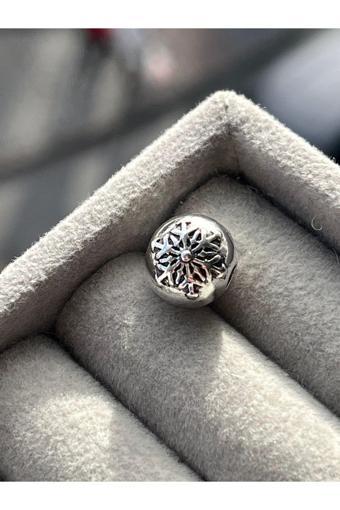 Asafaccessory Kar Tanesi Klips Charm Gri 