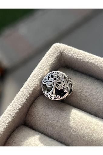 Asafaccessory Aile Ağacı Charm Gri 