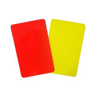 Sarı Kırmızı Kart 10,5 x 7,5 cm , Parlak