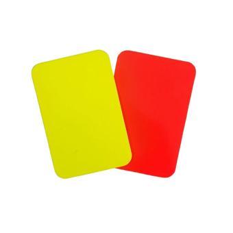 Sarı Kırmızı Kart 9x6 cm , Parlak