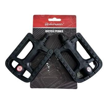 BRIVIGA PEDAL HF-826 MTB/TREKKING TEK PARÇA PLASTİK SİYAH 112x78mm 324g/pr
