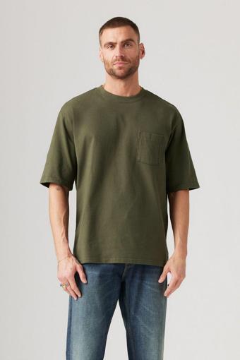 Levi's Erkek Loose Kalıp Yeşil T Shirt A9252-0002