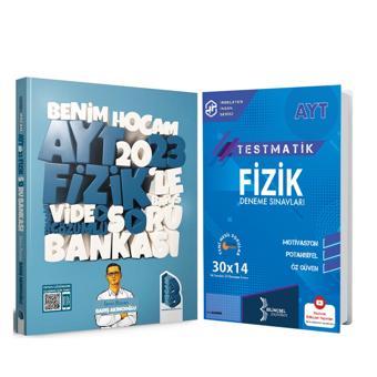 Benim Hocam 2023 AYT Fizik Soru Bankası ve Bilinçsel Deneme Seti 2 Kitap - Bilinçsel Yayınları