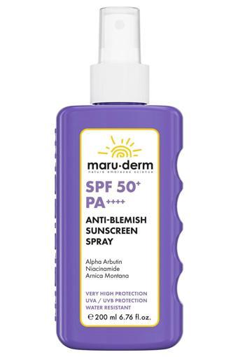 Maruderm SPF 50+ Leke Karşıtı Vücut Güneş Kremi Spreyi 200 ml