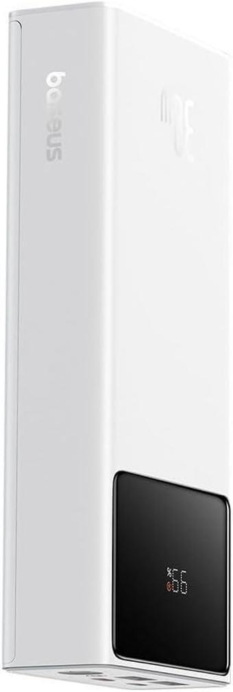 Baseus Star Lord 30 W Beyaz 20000 mAh Hızlı Şarj Powerbank