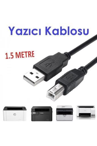 Moonkip Yazıcı Kablosu Ara Printer Usb Bağlantı Bağlama Kablo Network Lazer Hp Canon Brother