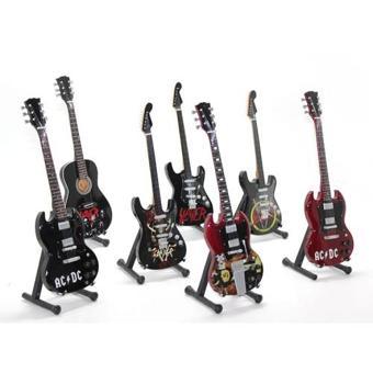 Büro Ev Ofis Dekoru için Mini Gitar Objesi