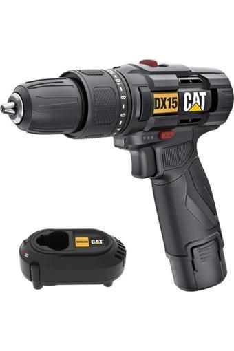 Cat Dx15 12Volt/2.0Ah Li-İon Profesyonel Şarjlı Darbeli Matkap