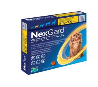 Nexgard Spectra S (3,5-7,5 kg) Köpekler İçin 1 Kutu