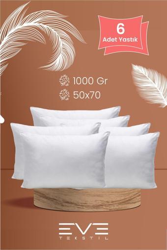 6 Adet Rollpack Yastık Mikrosilikon 1000 Gr