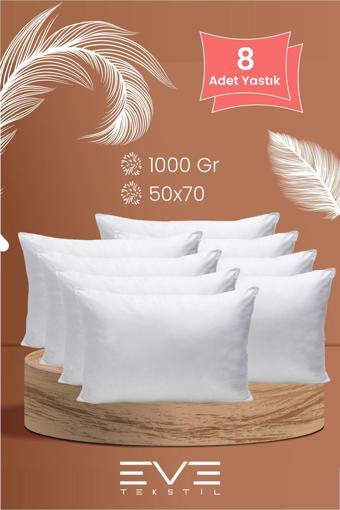 8 Adet Rollpack Yastık Mikrosilikon 1000 Gr