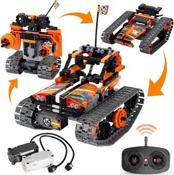 BIRANCO STEM Uzaktan Kumanda Yapı Kiti - 3'ü 1 Arada RC Paletli