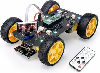 FREENOVE 4WD Araç Kiti (Dahil) Raspberry Pi Pico W İçin