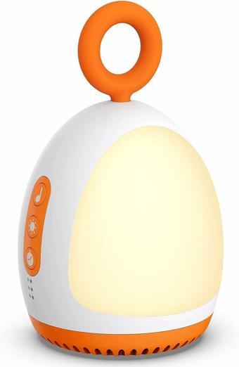 Dreamegg Beyaz Gürültü Makinesi - 8 Rahatlatıcı Ses - Turuncu
