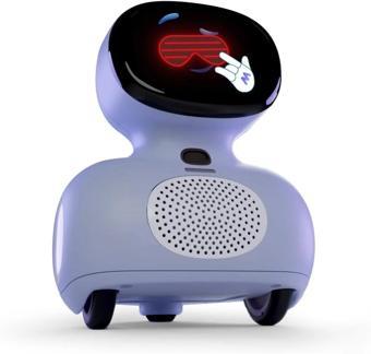 Miko Mini Çocuklar İçin Yapay Zeka Robotu STEAM Öğrenme ve Eğitimini Teşvik Eder - Mor
