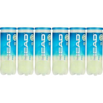 Head Pro 3'lü Tenis Topu - 6 Tüp