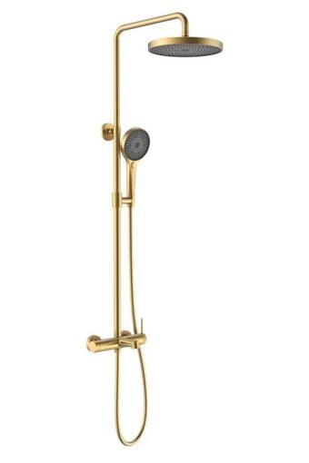 Fontana Duş Ünitesi (Fırçalanmış Altın) Fj-1052