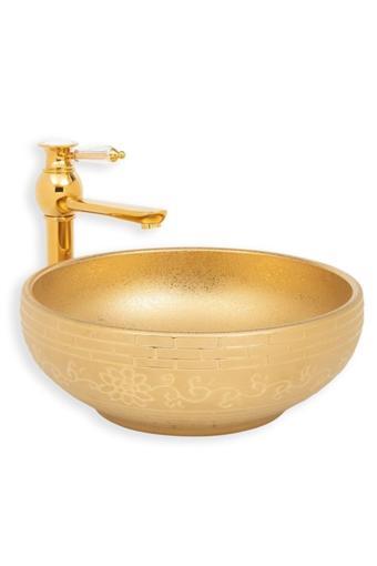 Lena Eva Banyo E-8127 Tezgah Üstü Porselen Lavabo