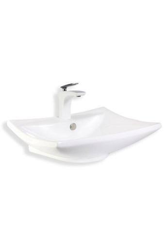 Lena E-4050 Tezgah Üstü Porselen Lavabo