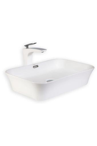 Lena Eva Banyo E-4160 Tezgah Üstü Porselen Lavabo