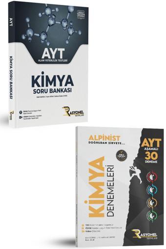 Rasyonel Yayınları Ayt Kimya Soru Bankası / Ayt Kimya Aşamalı Deneme Seti (Meb Müfredatına Uygun/ Ösym Ayarında) - Rasyonel Yayınları