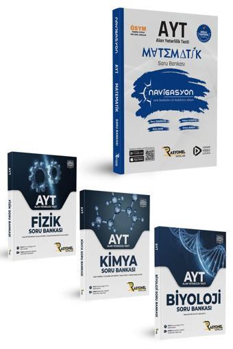 Rasyonel Yayınları Ayt Matematik - Fizik - Kimya - Biyoloji Soru Bankası Seti (Meb Müfredatına Uygun-Ösym Ayarında) - Rasyonel Yayınları