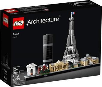 LEGO Architecture Paris 21044 - Koleksiyonluk ve Sergilenebilir Model Oyuncak Yapım Seti +12 Yaş (694 Parça)