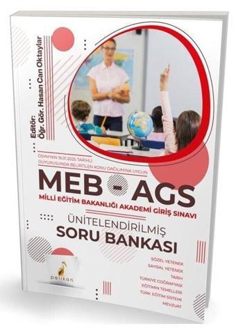 Pelikan MEB-AGS Ünitelendirilmiş Soru Bankası - Hasan Can Oktaylar Pelikan Yayınları - Pelikan Yayınları