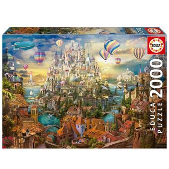 2000 Parça Puzzle Rüya Kasabası - 19944 - Dream Town