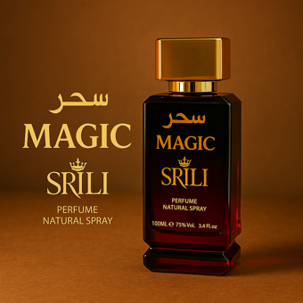 SRILI MAGIC UNİSEX PARFÜM 100 ML Yüksek Kalıcılık %25 Esans Oranı