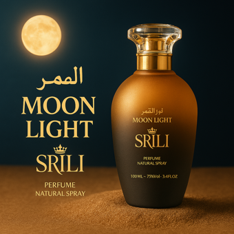 SRILI MOONLIGHT UNISEX PARFÜM 100 ML Yüksek Kalıcılık %25 Esans Oranı