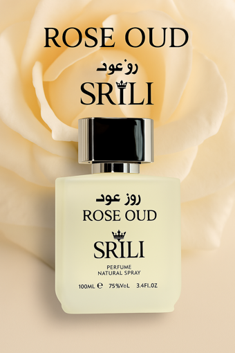 SRILI ROSE OUD Kadın Parfüm 100 ML Yüksek Kalıcılık %25 Esans Oranı