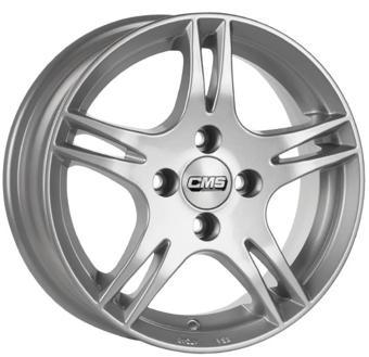 CMS-485-07 5.5x14" -4x108 ET39 63.4 Silver  Jant (4 Adet)