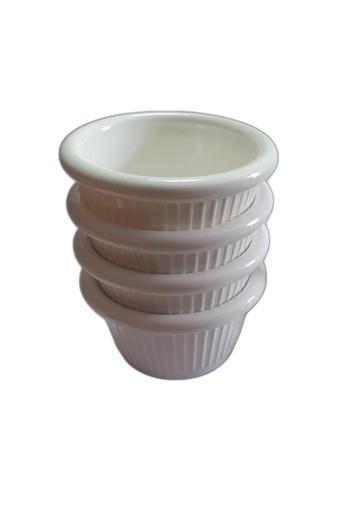 Adalinhome 1. Kalite Polikarbon Kırılmaz Sosluk / Reçellik /Minimal Kase 24'Lü