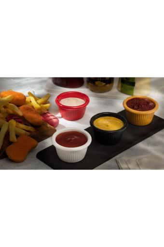 Adalinhome 1. Kalite Polikarbon Kırılmaz Sosluk / Reçellik /Minimal Kase 4'Lü