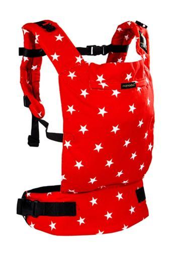 Mamadusbaby Kırmızı Yıldızlar Ergonomik Kanguru