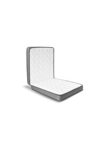 Zelis Mobilya Divan Hemnes Uyumlu Katlanır Ortopedik Bamboo Beyaz Yatak